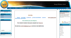 Desktop Screenshot of enver.eie.gov.tr
