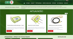 Desktop Screenshot of eie.com.pl